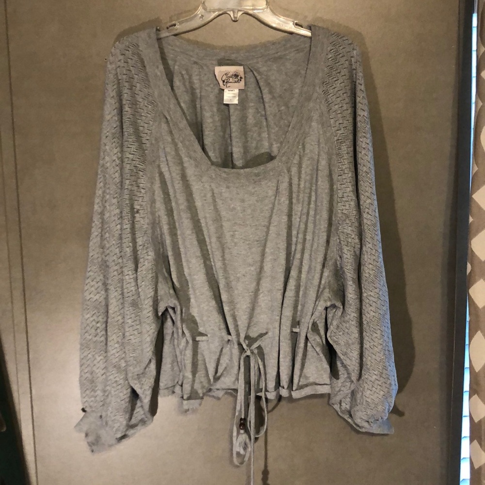 Closet Romantic grey sweater
